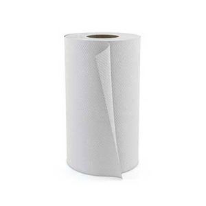 CASCADES, PAPER TOWEL ON ROLL, WHITE, 8” X 350’ ,1-PLY (12/PKG)